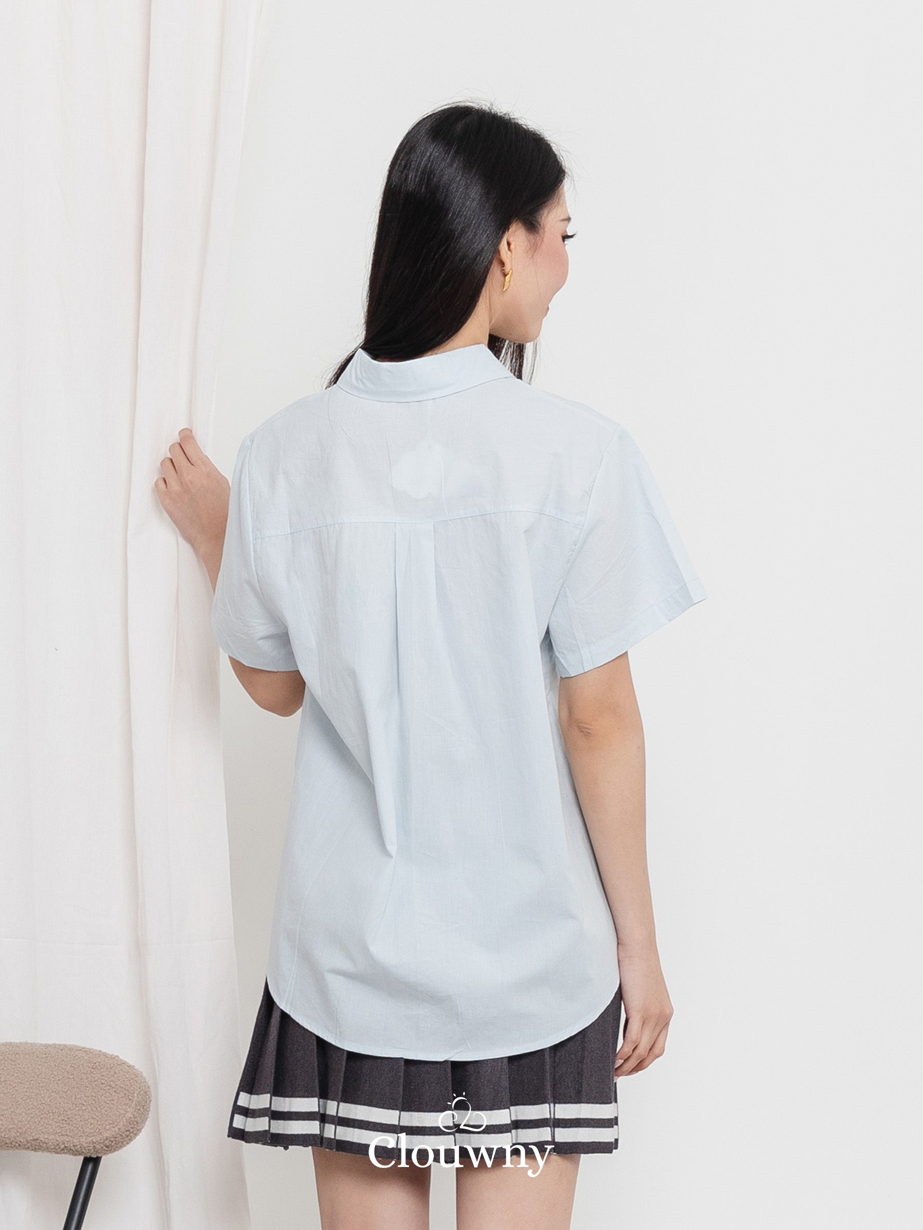 Patra Cotton Shirt - Blue